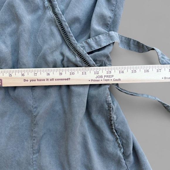 cloth & stone Washed green Sleeveless Romper - Picture 4 of 6